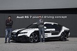 Mohammed Saadon Al-Kuwari among the first to experience Audi RS 7 piloted driving concept