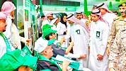 موظفو البنك الأهلي يُشاركون أبطال الوطن احتفالهم باليوم الوطني