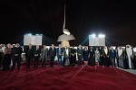 سلطان القاسمي يدشّن النصب التذكاري للشارقة العاصمة العالمية للكتاب 2019 ويكشف عن مشروع 