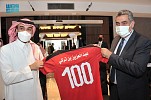  سمو وزير الرياضة يشهد مباراة المنتخب السعودي في بطولة كأس العرب لكرة الصالات بالقاهرة