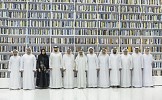 وفد من مؤسسة الموانئ والجمارك والمنطقة الحرة يطلع على خدمات وأقسام مكتبة محمد بن راشد
